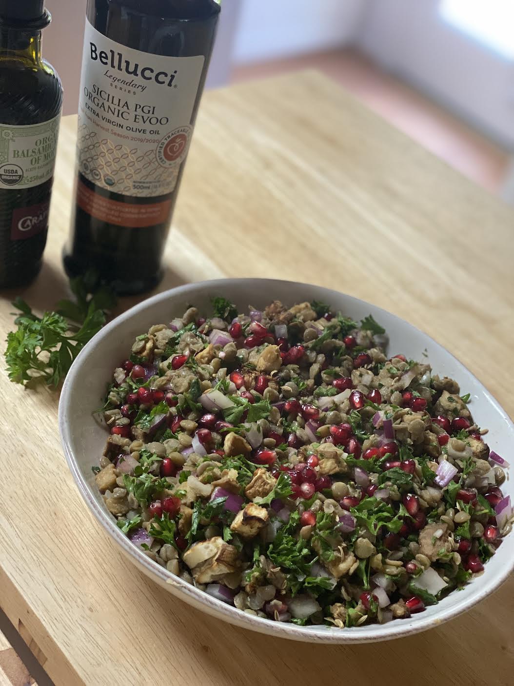 Fresh Mediterranean-Style Lentil Salad Recipe